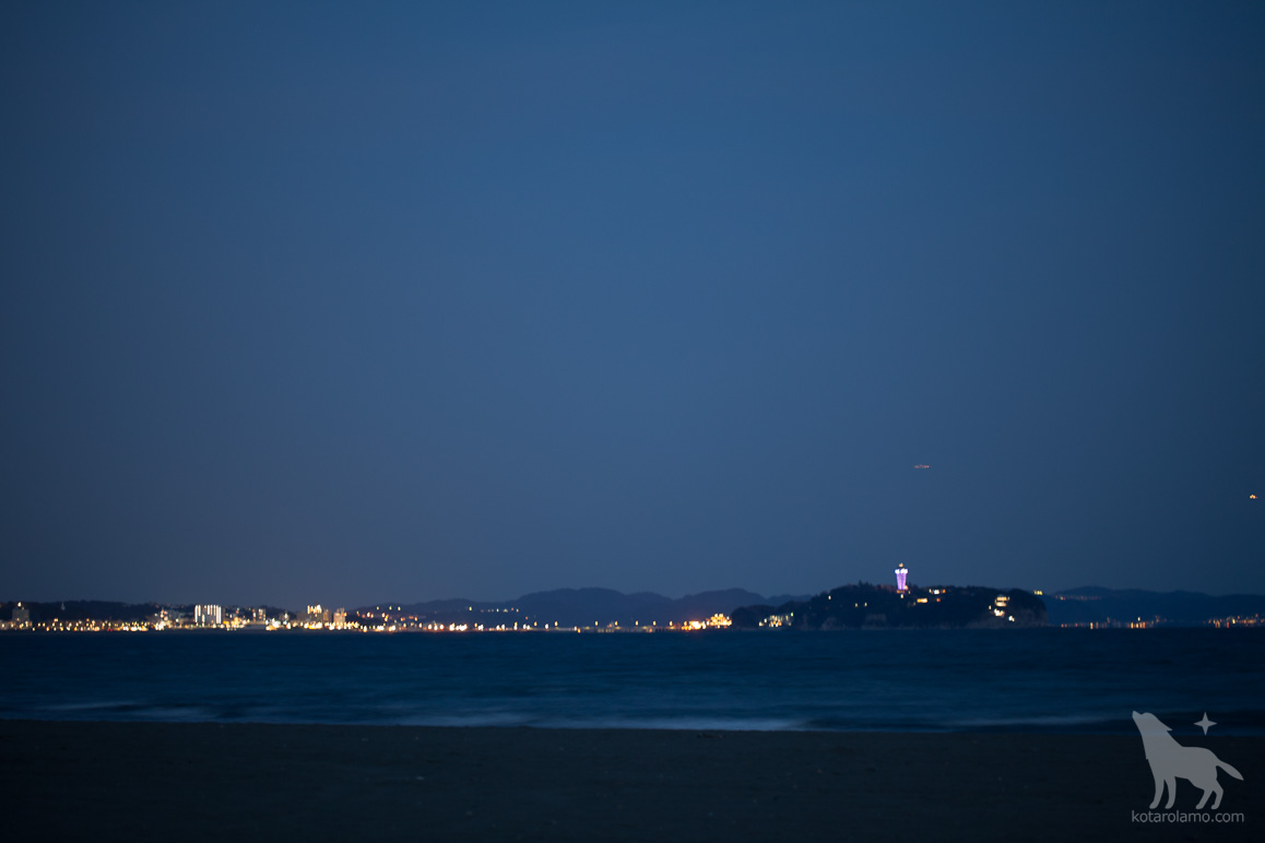 夜の江ノ島