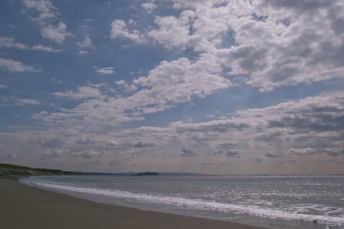 2011年3月23日の、茅ヶ崎の海。